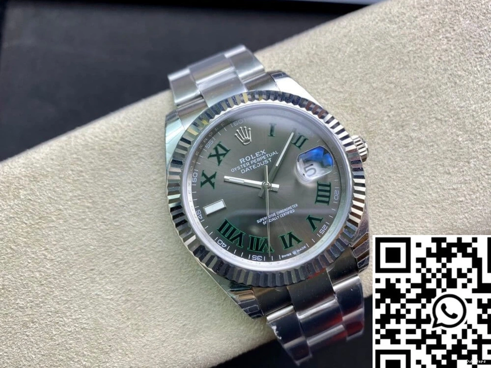 M126334-0021 Datejust Factory Dial Grey Rolex EW 0810